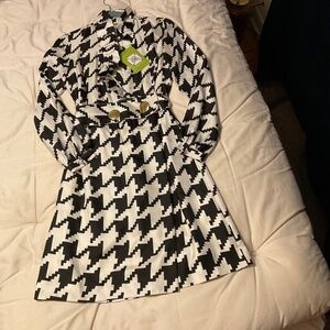 Elizabeth McKay NWT Silk Wrap dress
